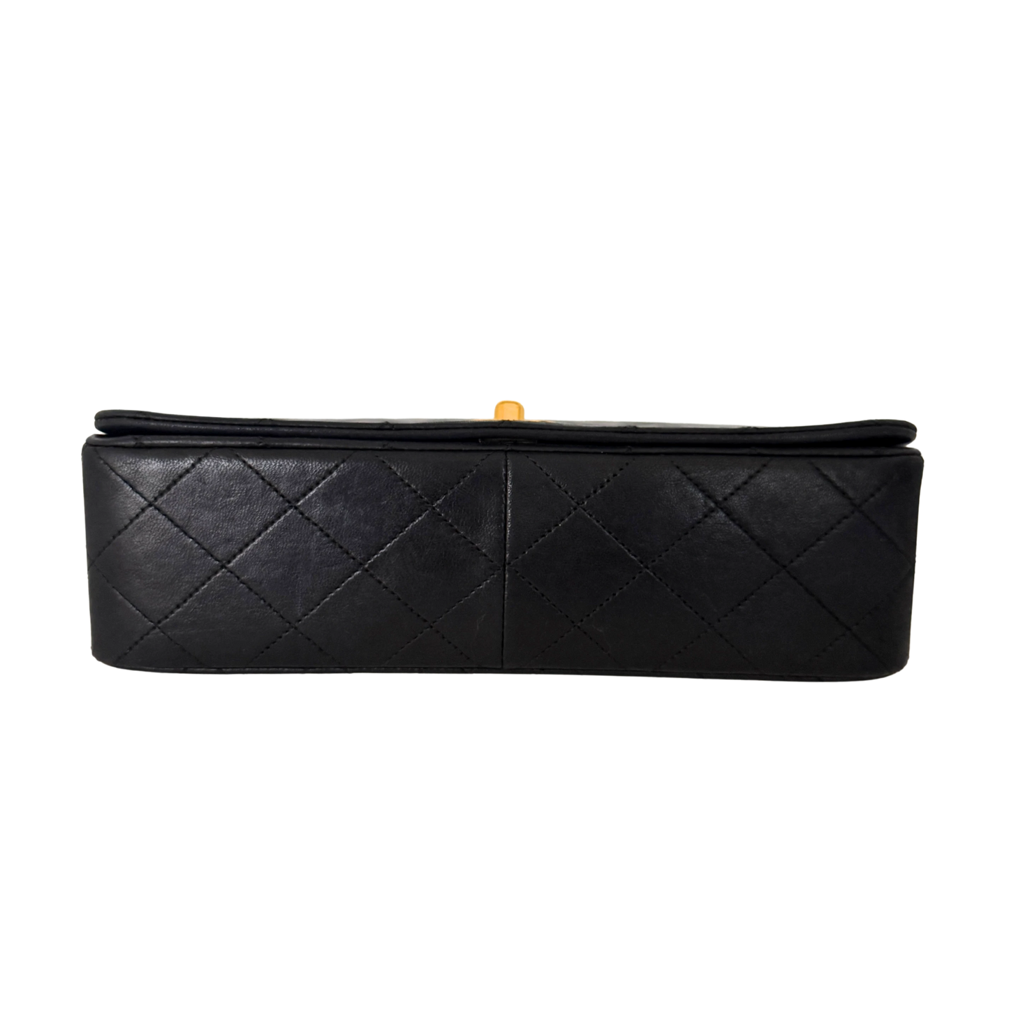 Chanel Timeless Single Flap Small Lammleder Schwarz / gut Chanel