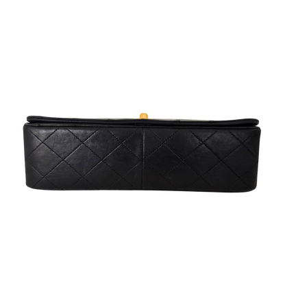 Chanel Timeless Single Flap Small Lammleder Schwarz / gut Chanel