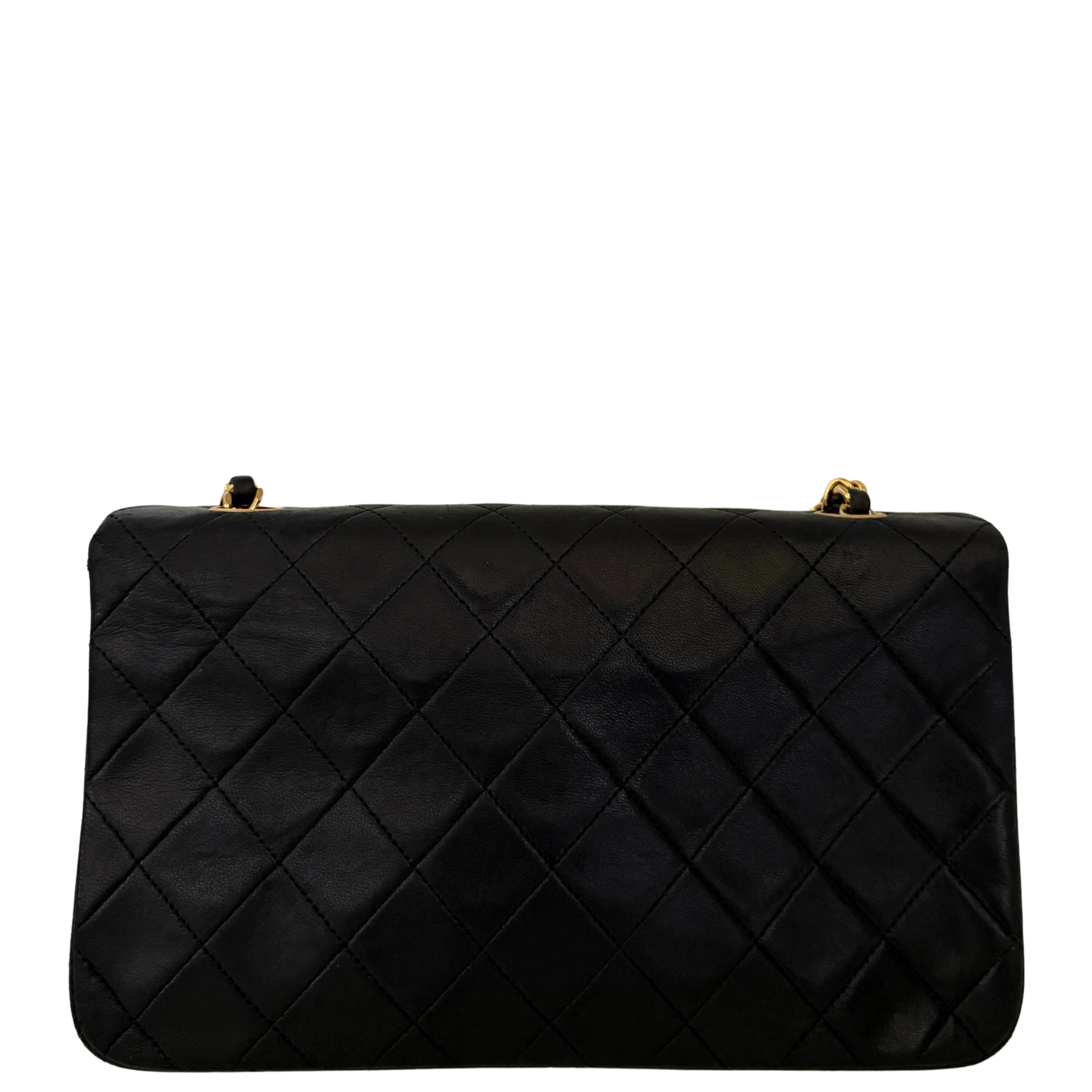 Chanel Timeless Single Flap Small Lammleder Schwarz / gut Chanel