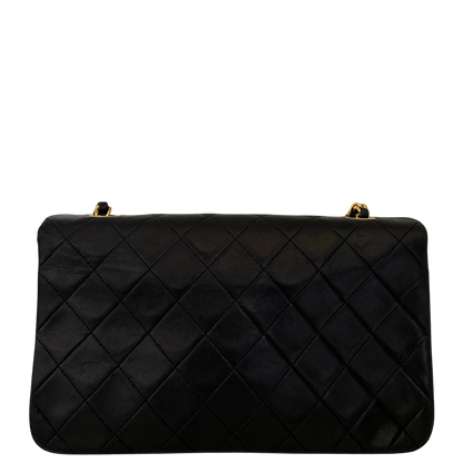 Chanel Timeless Single Flap Small Lammleder Schwarz / gut Chanel