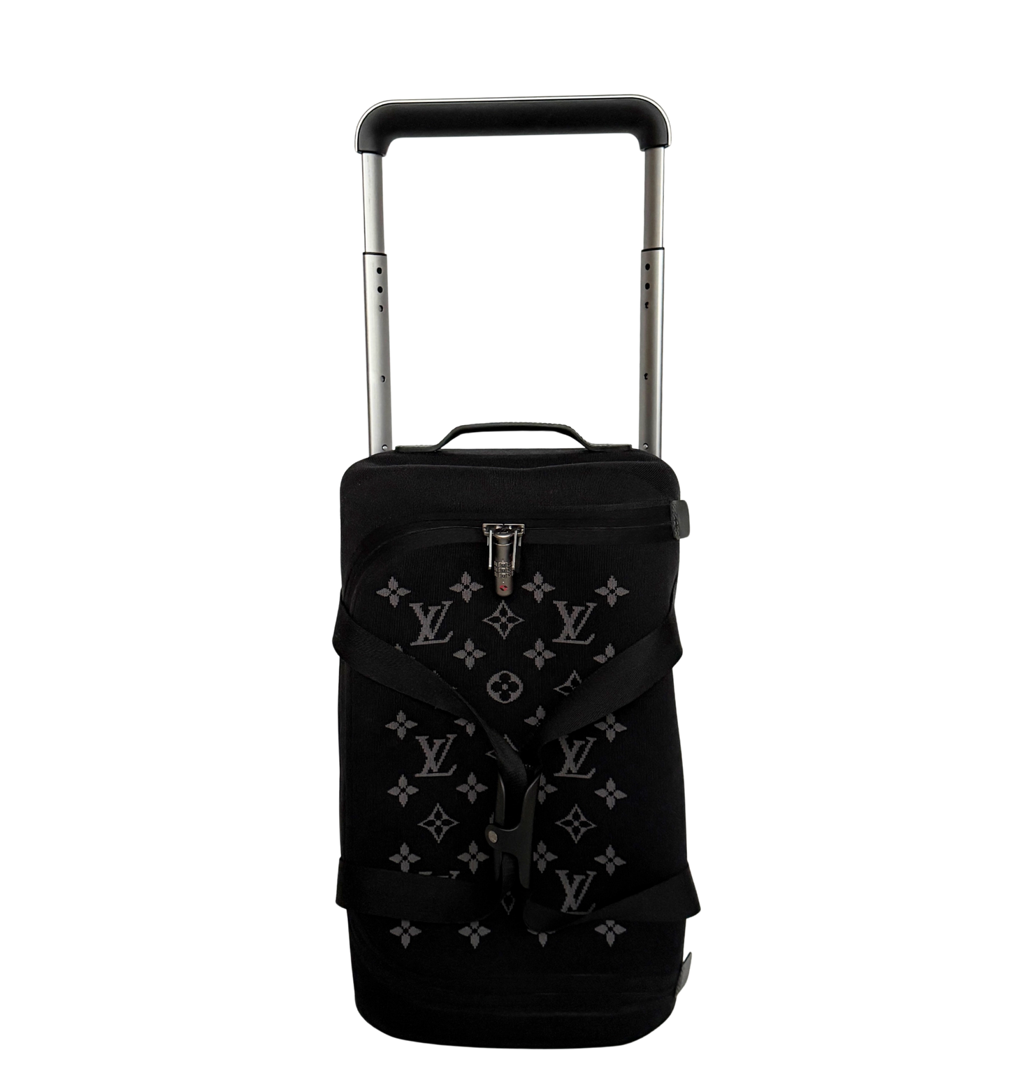 Louis Vuitton Horizon Soft Jacquard Duffle 55 Reisetasche M20125 Schwarz / neuwertig Louis Vuitton