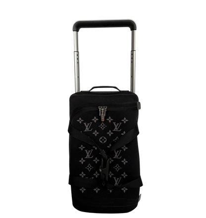 Louis Vuitton Horizon Soft Jacquard Duffle 55 Reisetasche M20125 Schwarz / neuwertig Louis Vuitton