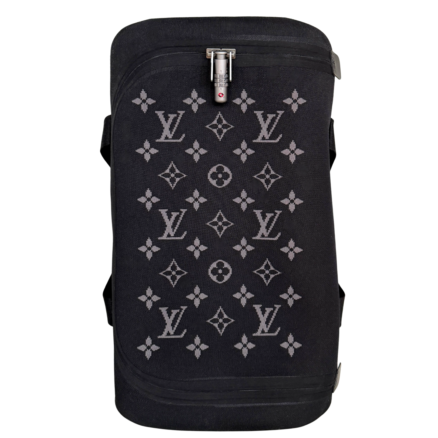 Louis Vuitton Horizon Soft Jacquard Duffle 55 Reisetasche M20125 Schwarz / neuwertig Louis Vuitton