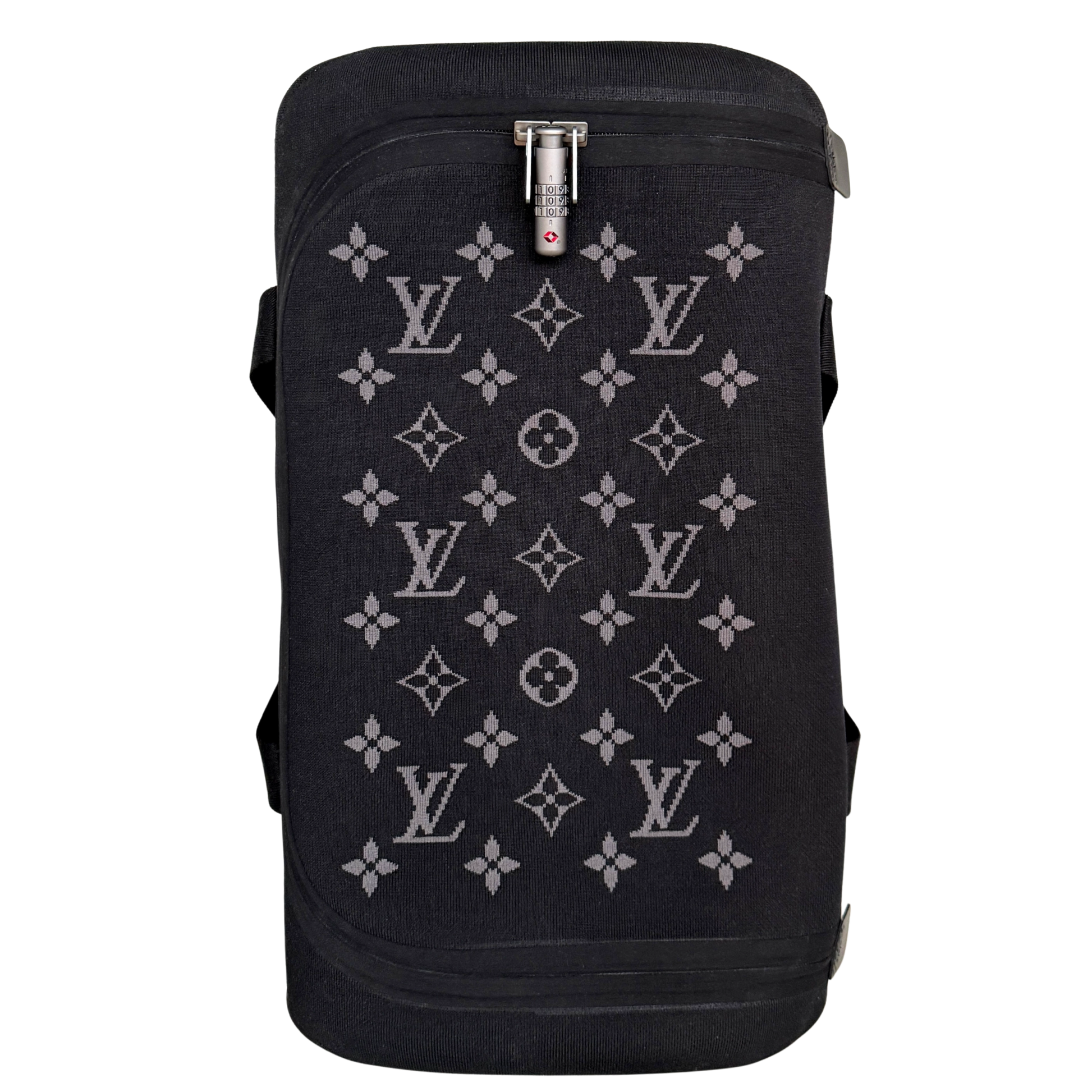 Louis Vuitton Horizon Soft Jacquard Duffle 55 Reisetasche M20125 Schwarz / neuwertig Louis Vuitton