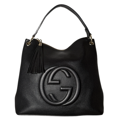 Gucci Soho Hobo Bag Schwarz / sehr gut Gucci