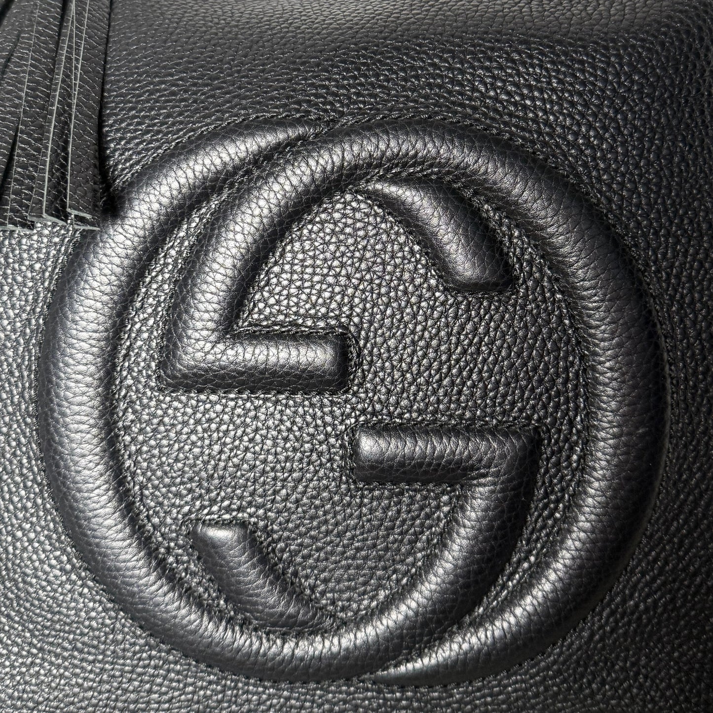 Gucci Soho Hobo Bag Schwarz / sehr gut Gucci