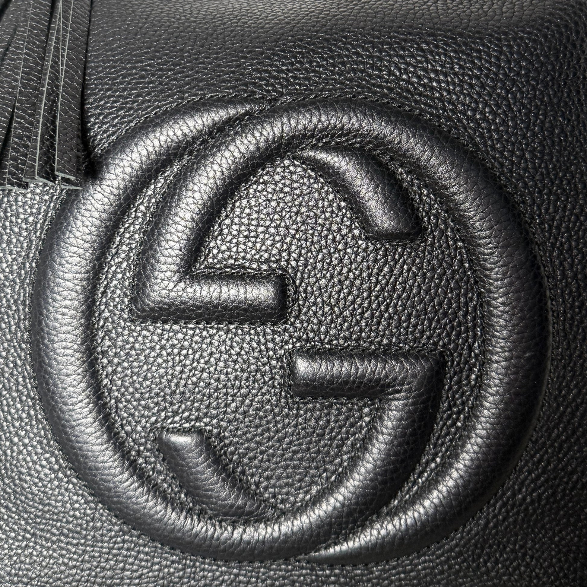 Gucci Soho Hobo Bag Schwarz / sehr gut Gucci