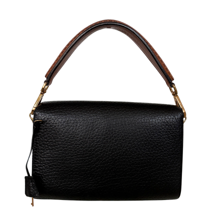 Prada Sound Schultertasche Schwarz / sehr gut Prada
