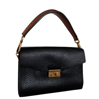 Prada Sound Schultertasche Schwarz / sehr gut Prada