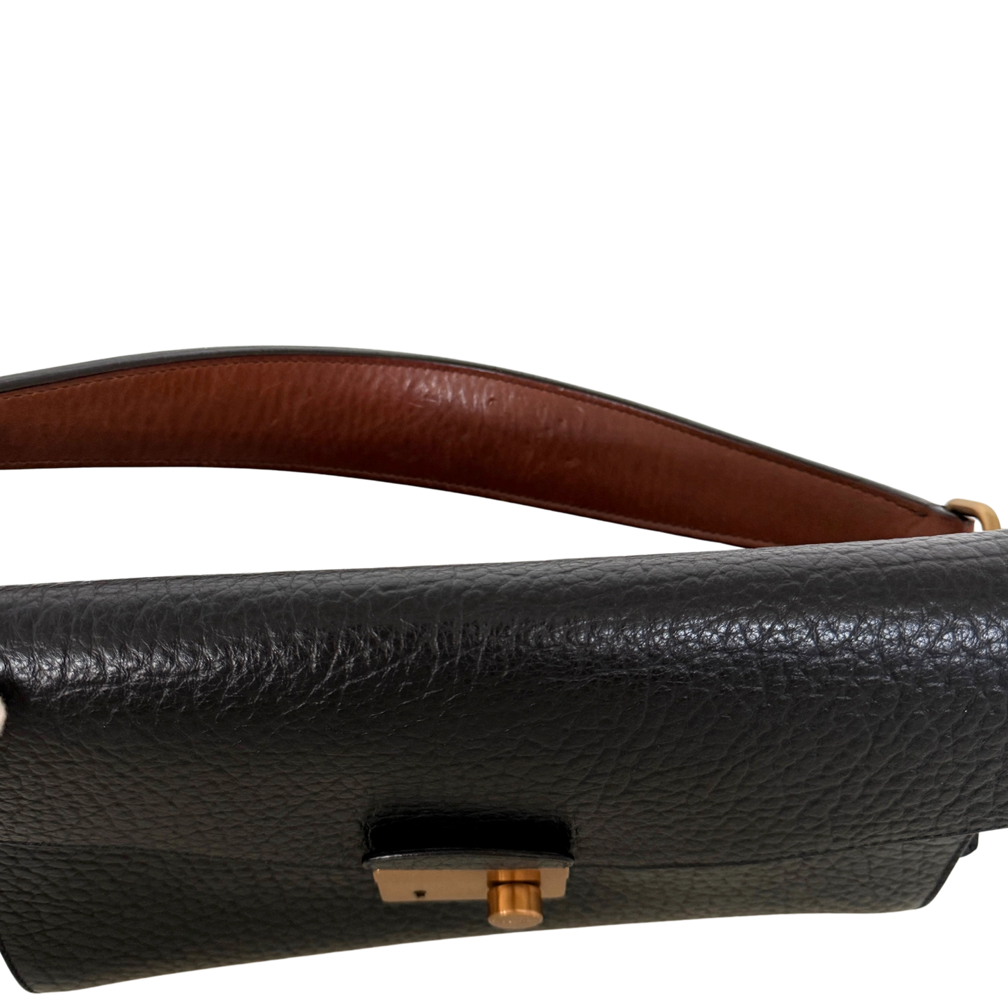 Prada Sound Schultertasche Schwarz / sehr gut Prada