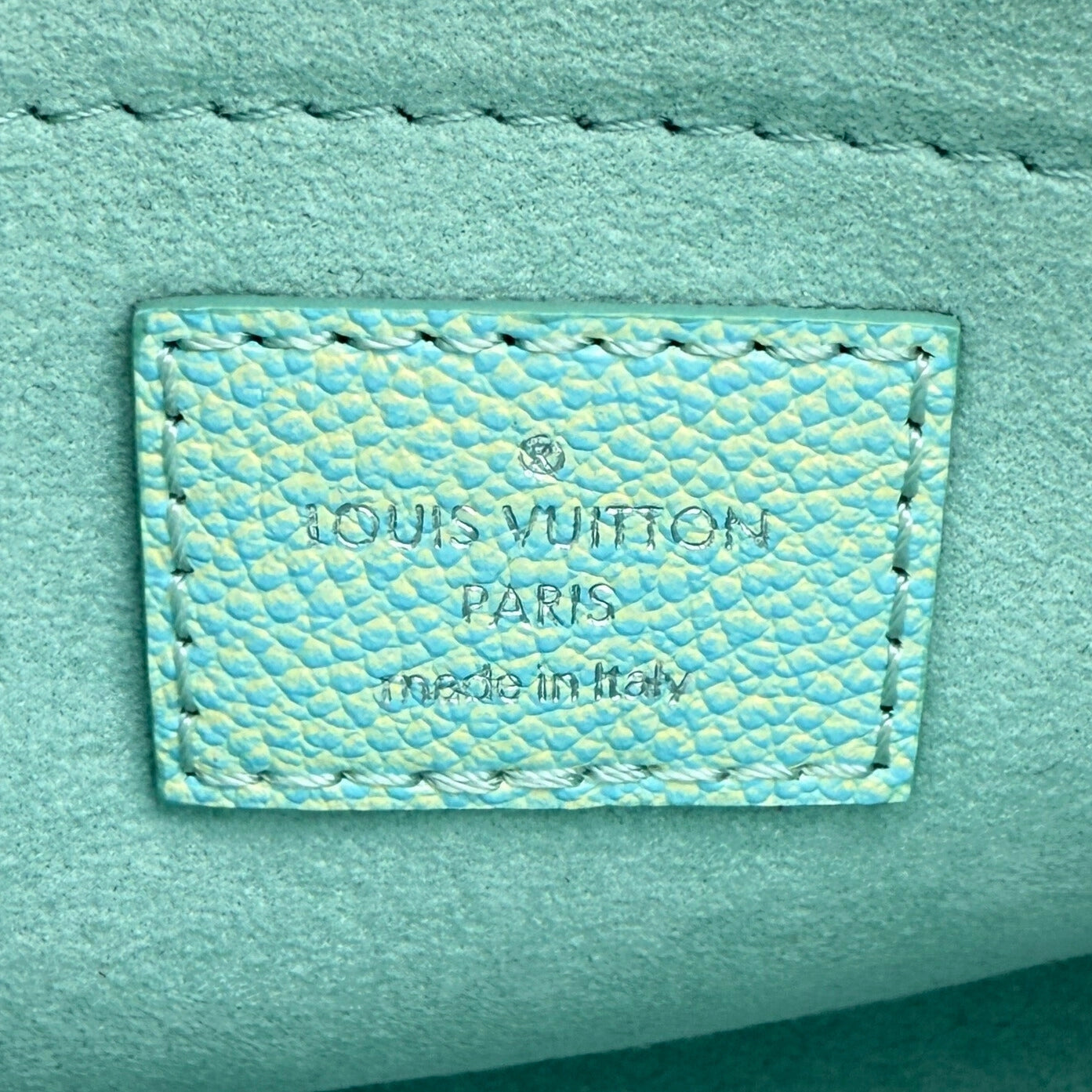 Louis Vuitton Speedy Bandoulière 20 Stardust M46092 Wassergrün / neuwertig Louis Vuitton