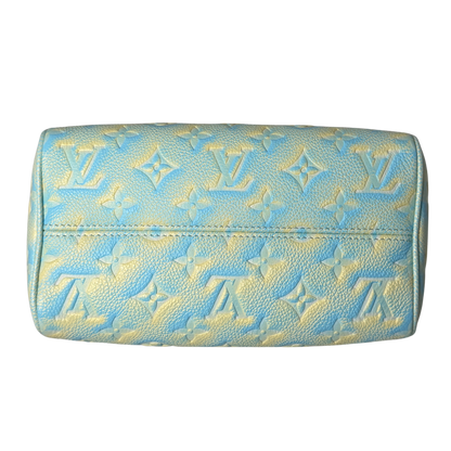 Louis Vuitton Speedy Bandoulière 20 Stardust M46092 Wassergrün / neuwertig Louis Vuitton