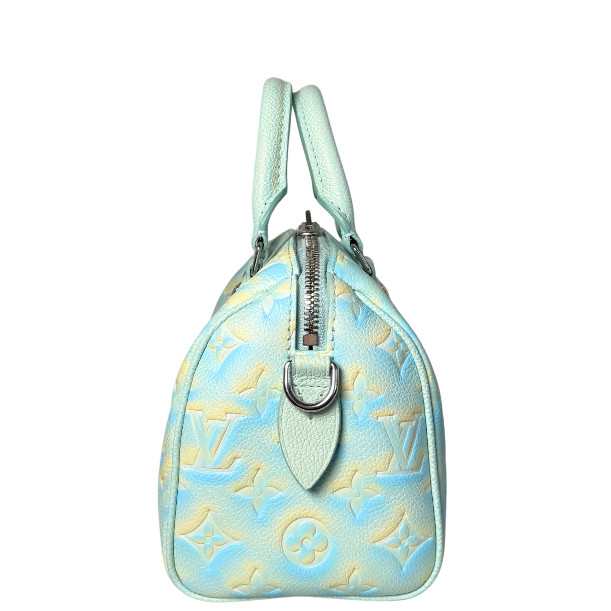 Louis Vuitton Speedy Bandoulière 20 Stardust M46092 Wassergrün / neuwertig Louis Vuitton