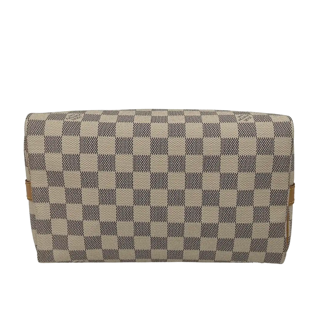 Louis Vuitton Speedy 25 mit Schulterriemen Damier Azur Canvas 2015 / sehr gut Louis Vuitton