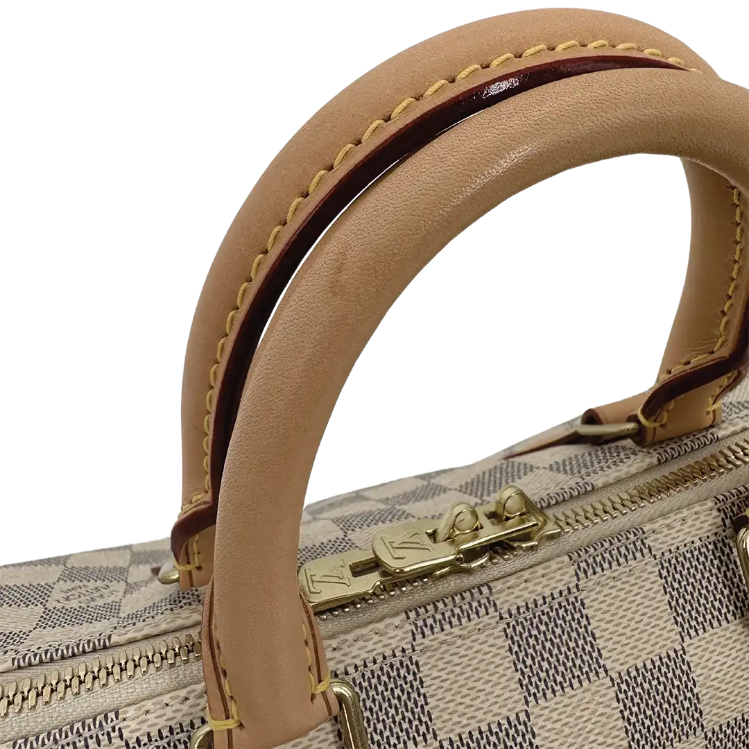 Louis Vuitton Speedy 25 mit Schulterriemen Damier Azur Canvas 2015 / sehr gut Louis Vuitton