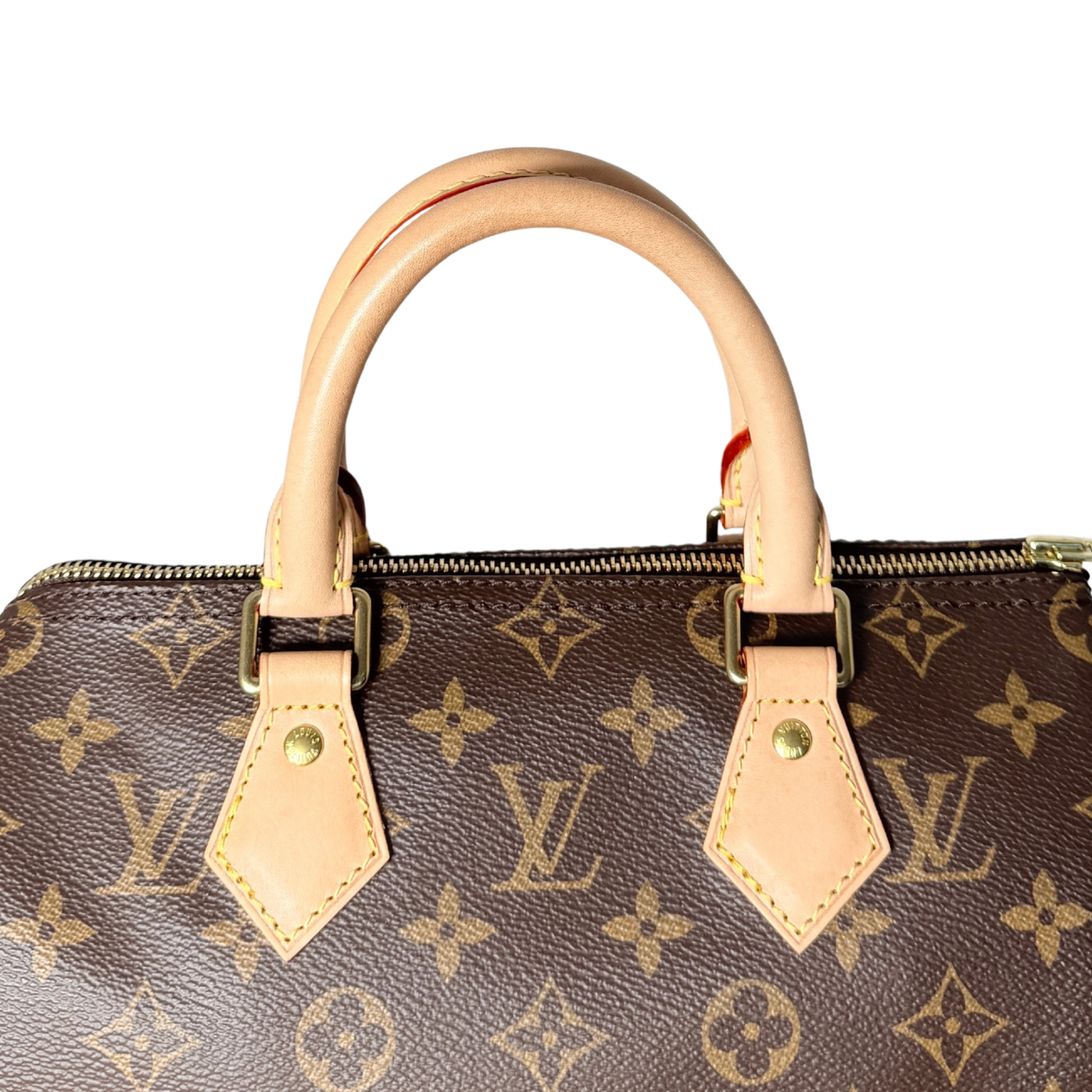Louis Vuitton Speedy 25 Monogram Canvas Braun / sehr gut Louis Vuitton