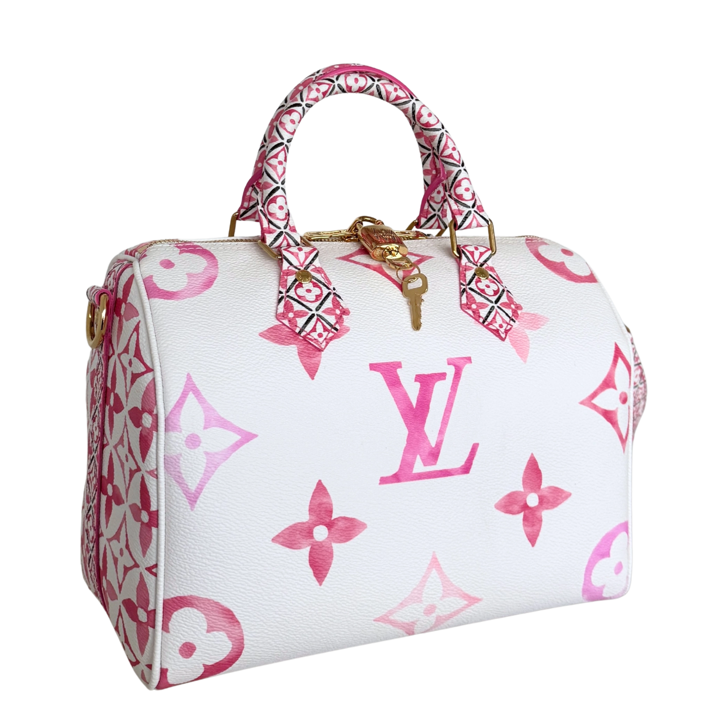 Louis Vuitton Speedy Bandoulière 25 By The Pool Limited Edition Pink / neuwertig Louis Vuitton