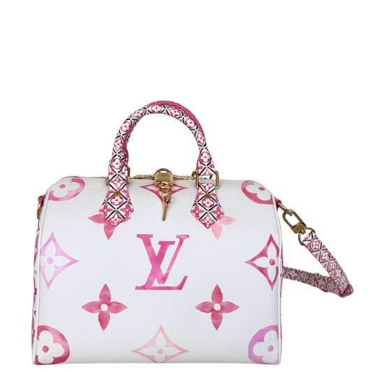 Louis Vuitton Speedy Bandoulière 25 By The Pool Limited Edition Pink / neuwertig Louis Vuitton