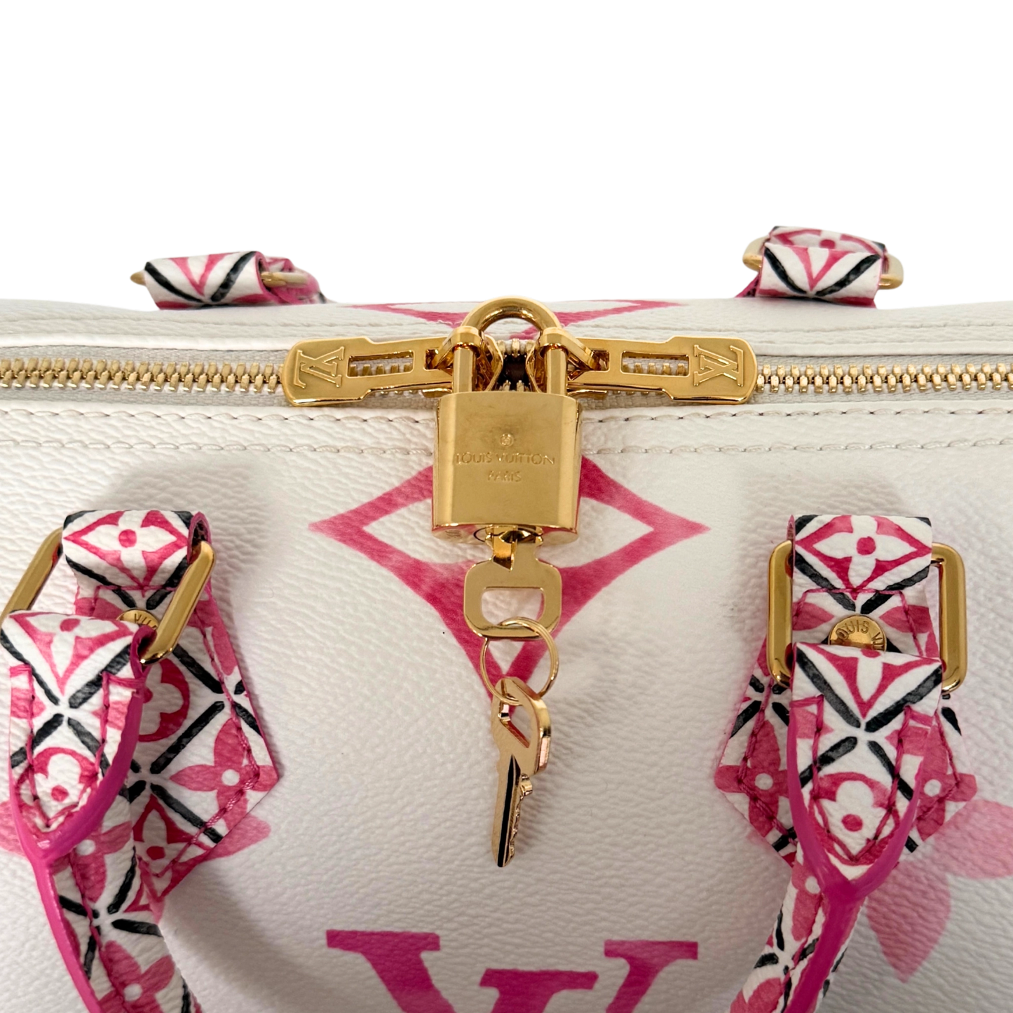 Louis Vuitton Speedy Bandoulière 25 By The Pool Limited Edition Pink / neuwertig Louis Vuitton
