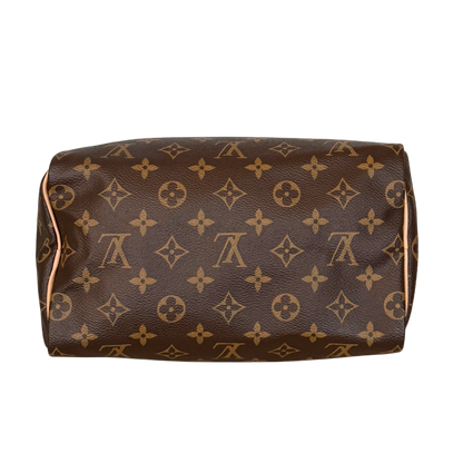 Louis Vuitton Speedy 25 Monogram Canvas Braun / sehr gut Louis Vuitton