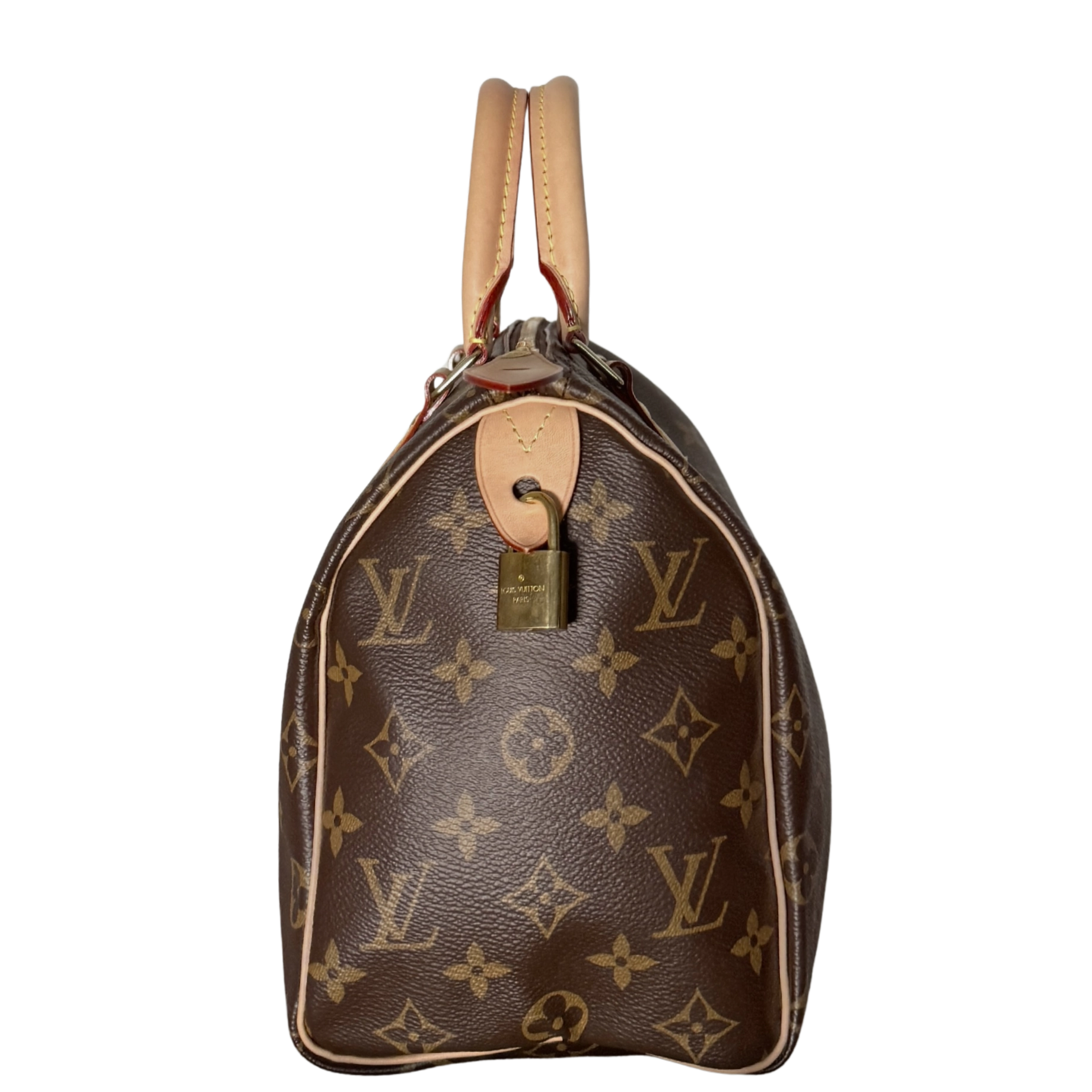 Louis Vuitton Speedy 25 Monogram Canvas Braun / sehr gut Louis Vuitton