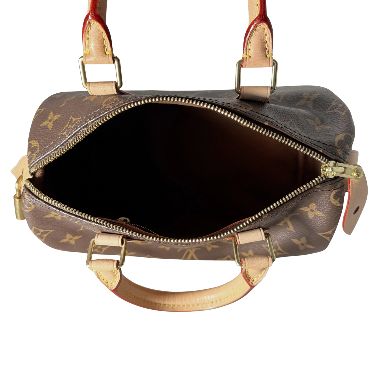 Louis Vuitton Speedy 25 Monogram Canvas Braun / sehr gut Louis Vuitton