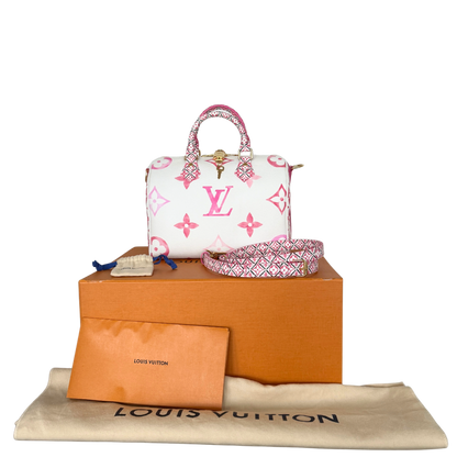 Louis Vuitton Speedy Bandoulière 25 By The Pool Limited Edition Pink / neuwertig Louis Vuitton