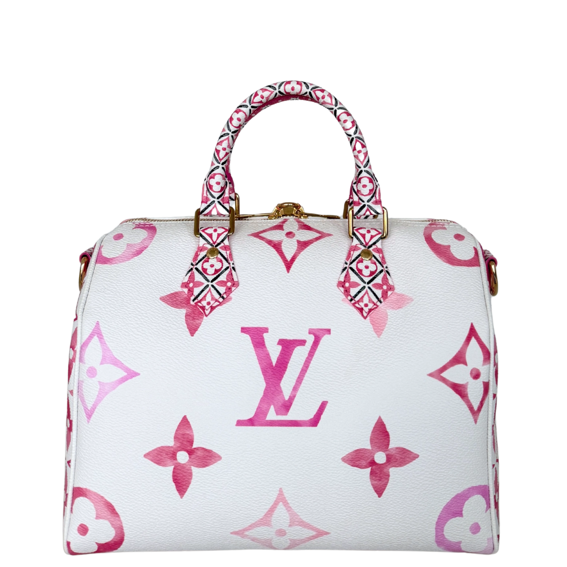 Louis Vuitton Speedy Bandoulière 25 By The Pool Limited Edition Pink / neuwertig Louis Vuitton