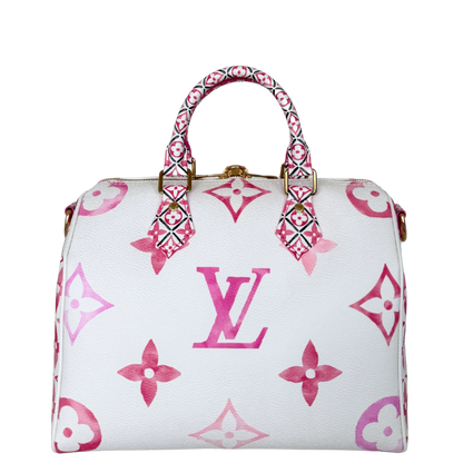 Louis Vuitton Speedy Bandoulière 25 By The Pool Limited Edition Pink / neuwertig Louis Vuitton