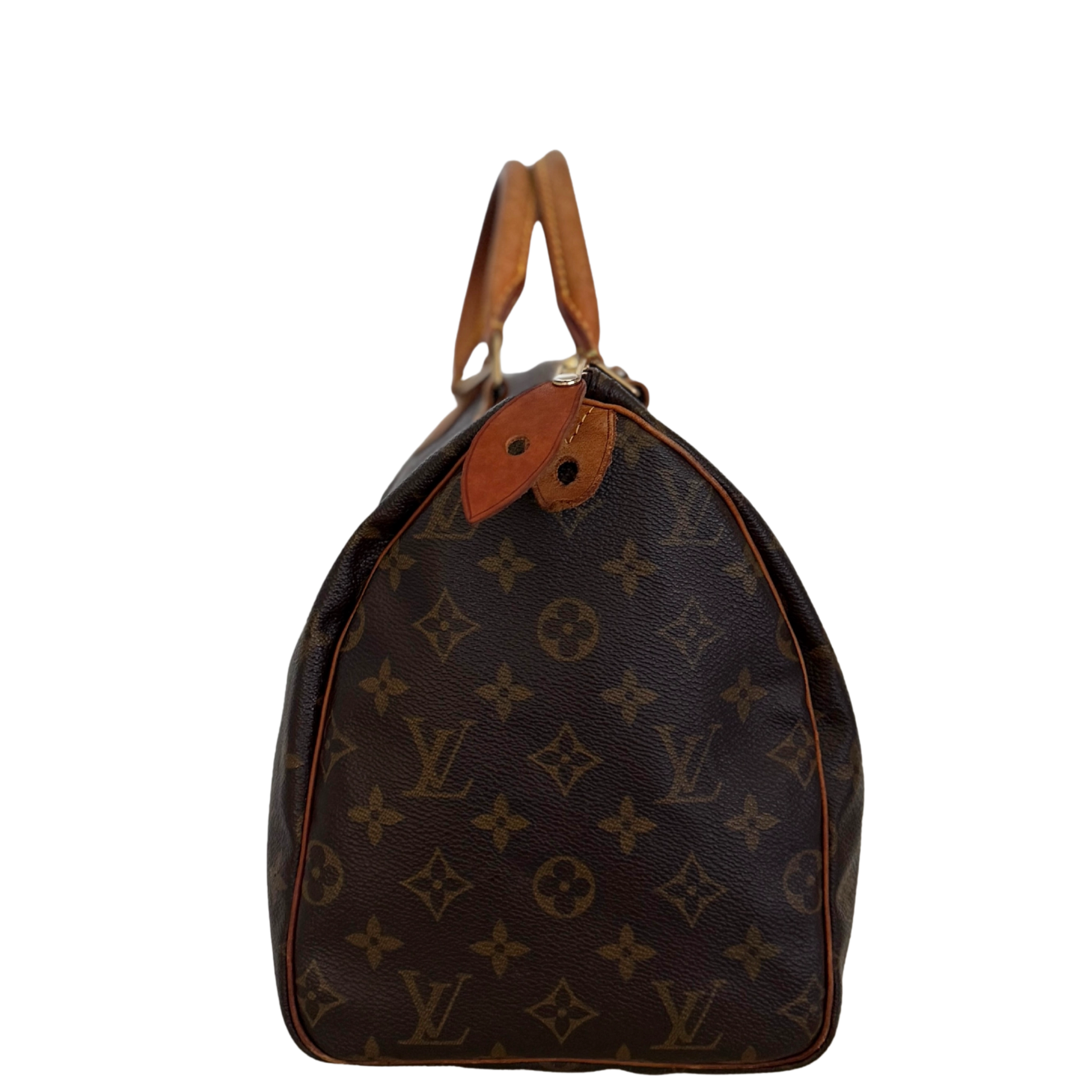 Louis Vuitton Speedy 30 Monogram Braun / akzeptabel Louis Vuitton