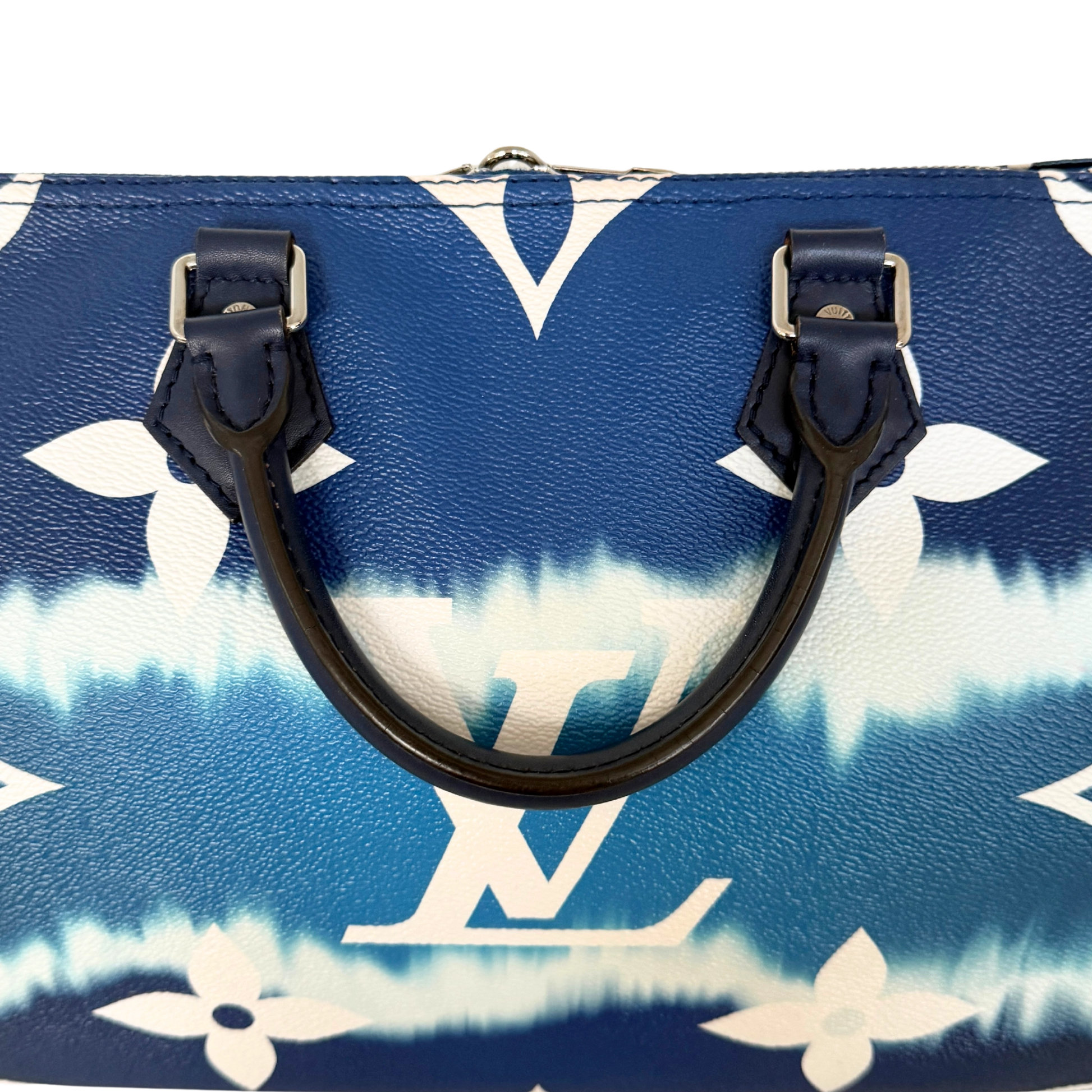 Louis Vuitton LV Escale Speedy 30 Bandoulière M45146 Blau / sehr gut Louis Vuitton