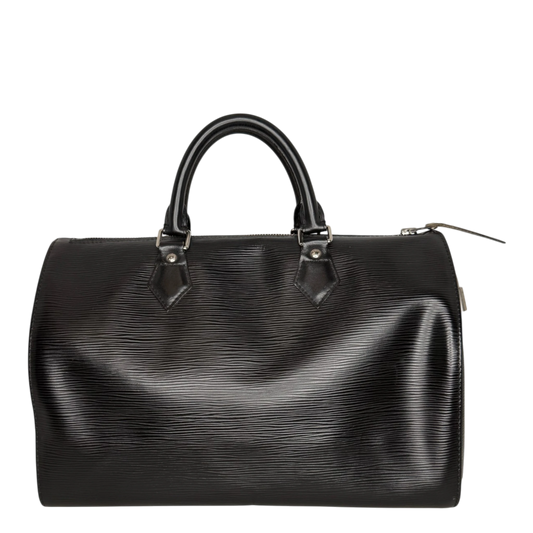 Louis Vuitton Speedy 30 Epi Leder schwarz/ gut Louis Vuitton