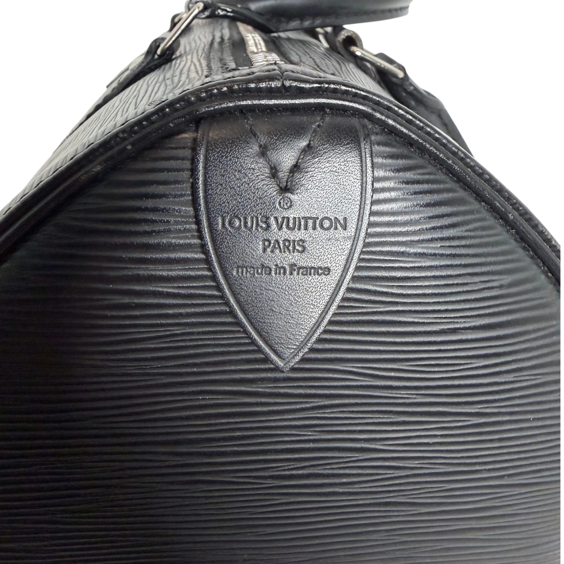 Louis Vuitton Speedy 30 Epi Leder schwarz/ gut Louis Vuitton