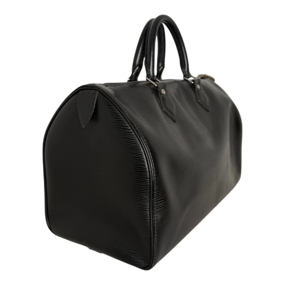 Louis Vuitton Speedy 30 Epi Leder schwarz/ gut Louis Vuitton