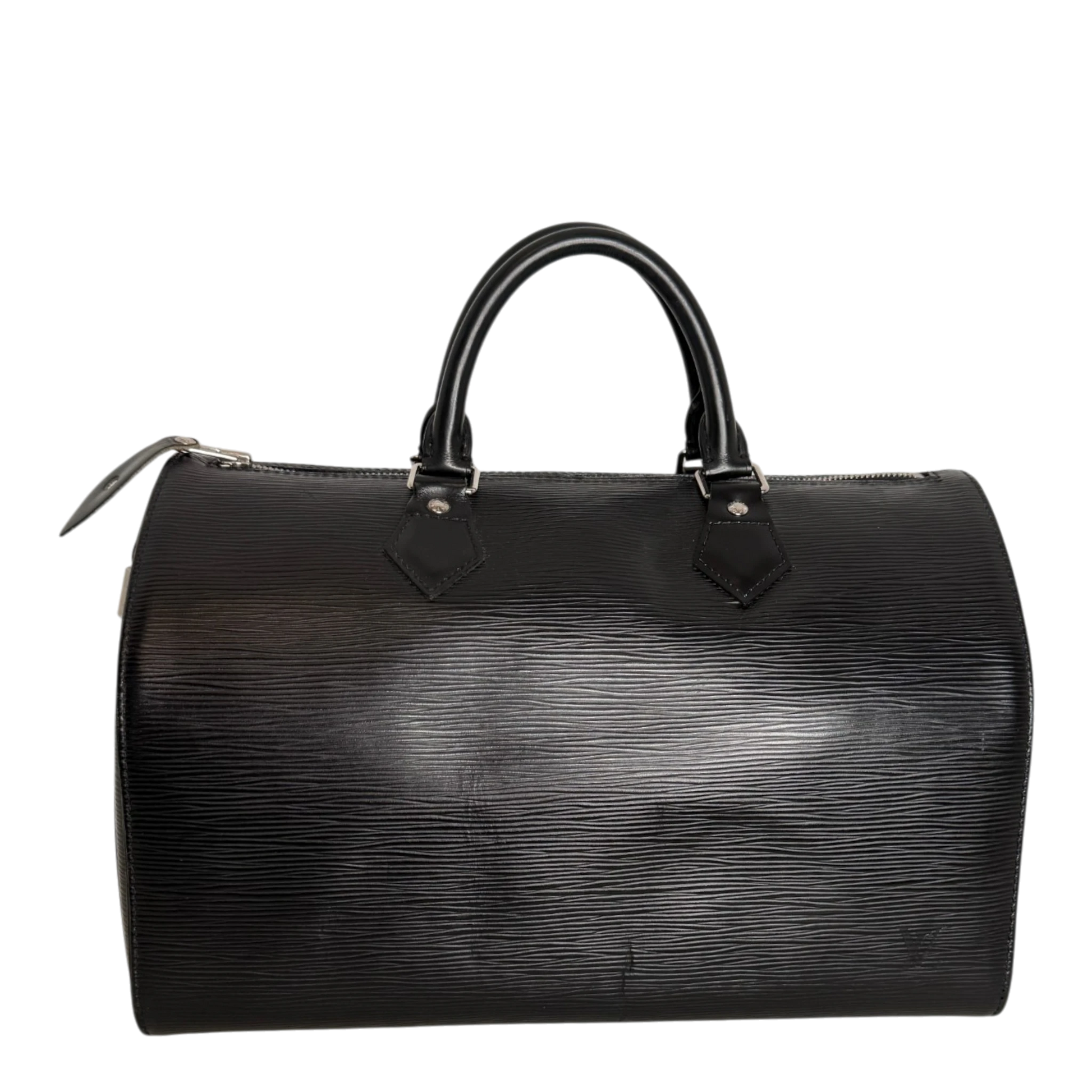 Louis Vuitton Speedy 30 Epi Leder schwarz/ gut Louis Vuitton