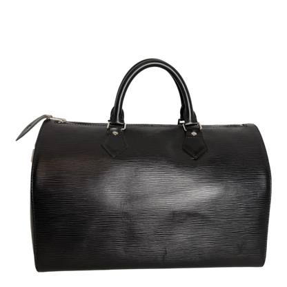 Louis Vuitton Speedy 30 Epi Leder schwarz/ gut Louis Vuitton