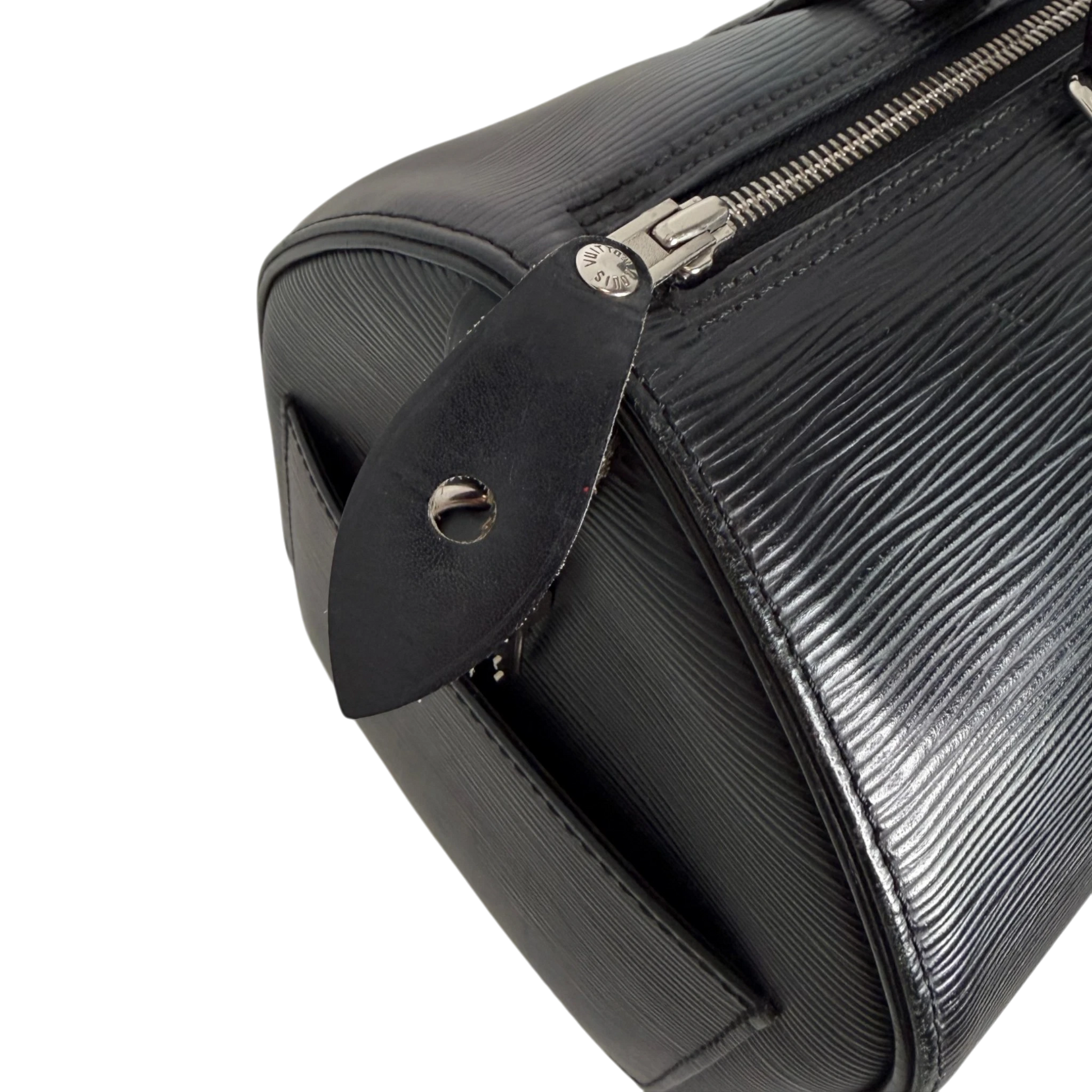 Louis Vuitton Speedy 30 Epi Leder schwarz/ gut Louis Vuitton