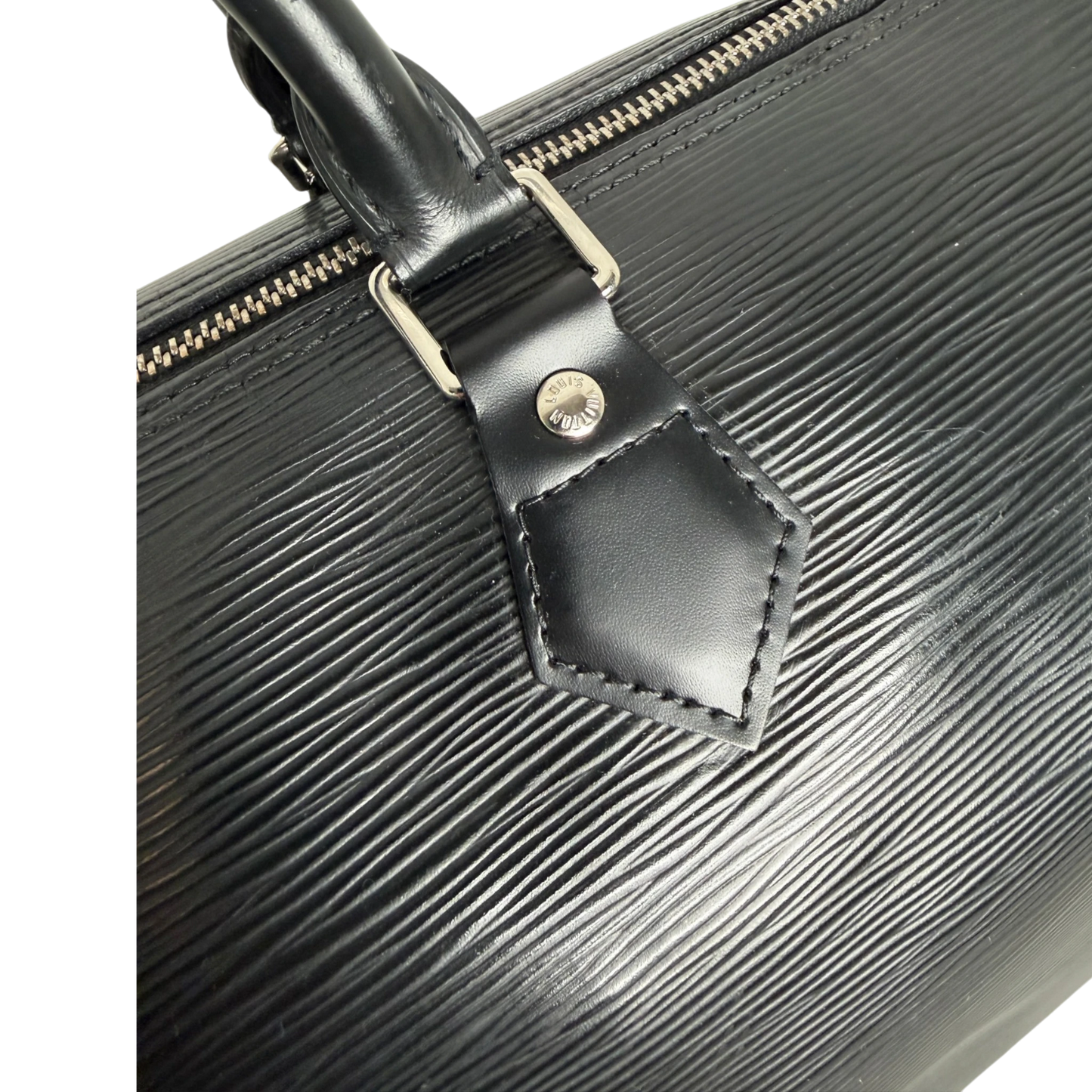 Louis Vuitton Speedy 30 Epi Leder schwarz/ gut Louis Vuitton