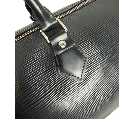 Louis Vuitton Speedy 30 Epi Leder schwarz/ gut Louis Vuitton