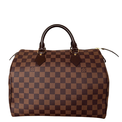 Louis Vuitton Speedy 30 Damier Ebene N41531 Braun / sehr gut Louis Vuitton