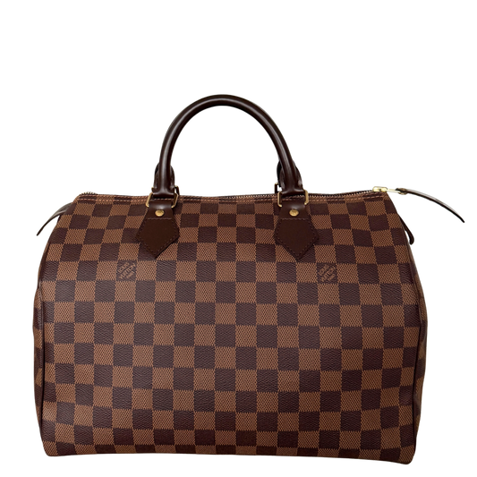 Louis Vuitton Speedy 30 Damier Ebene N41531 Braun / sehr gut Louis Vuitton