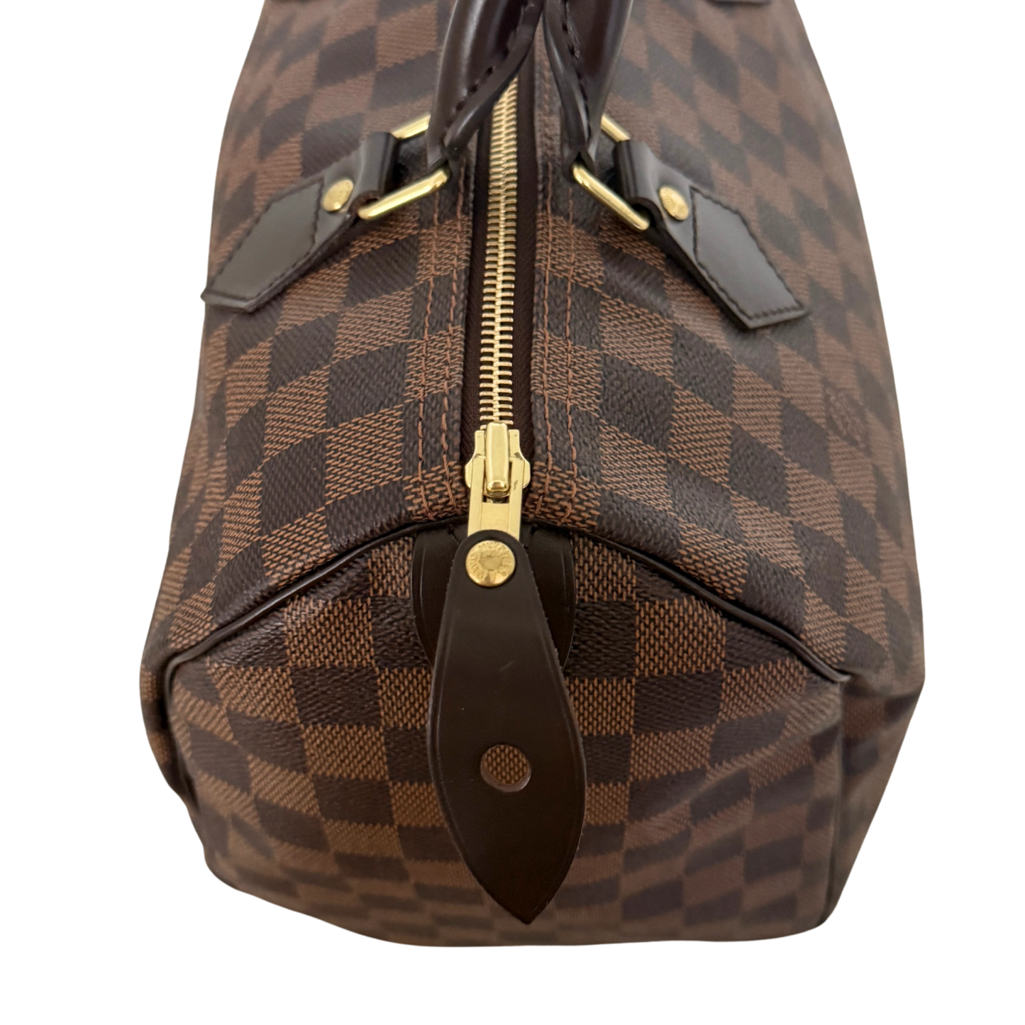 Louis Vuitton Speedy 30 Damier Ebene Braun / sehr gut Louis Vuitton
