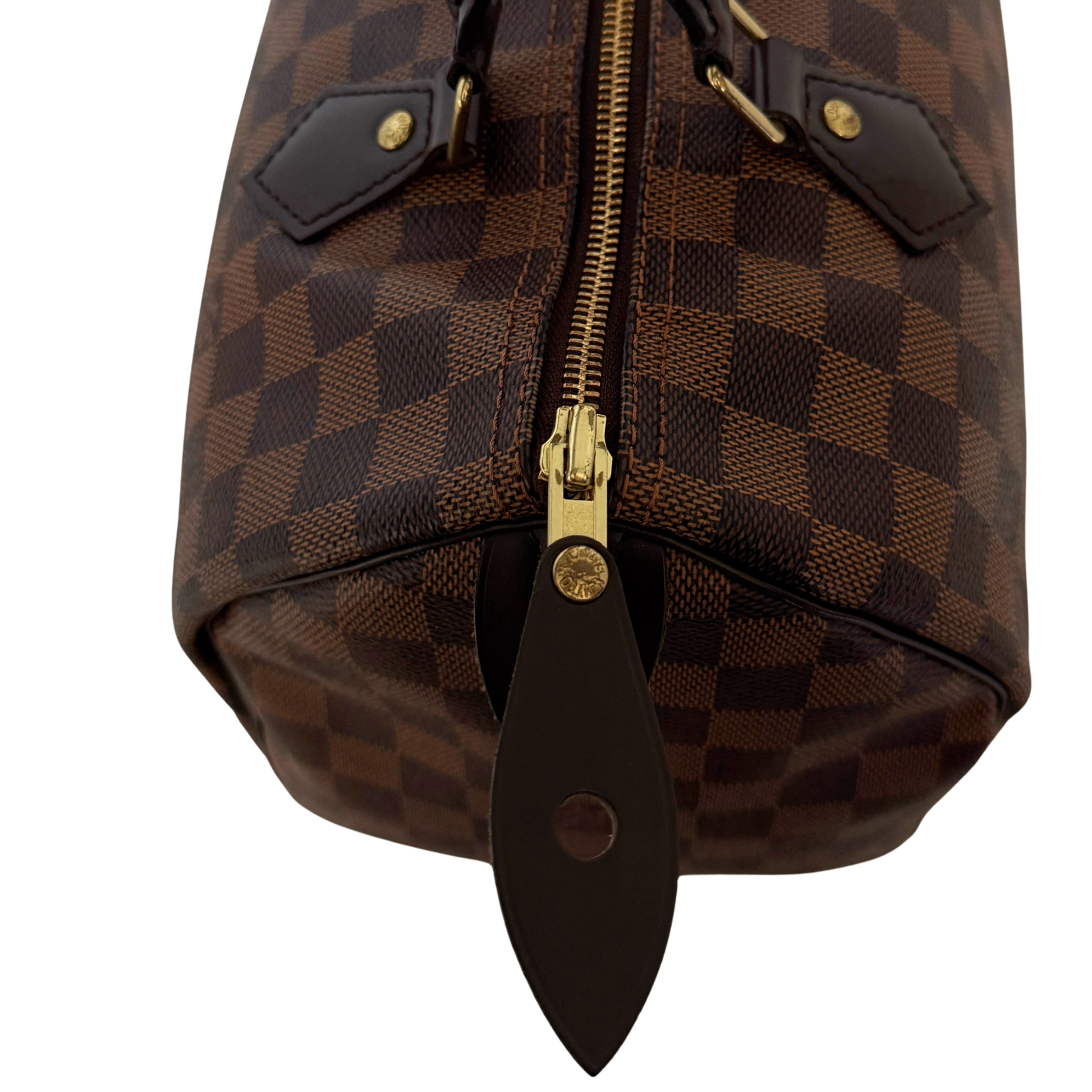 Louis Vuitton Speedy 30 Damier Ebene N41364 Braun / sehr gut Louis Vuitton