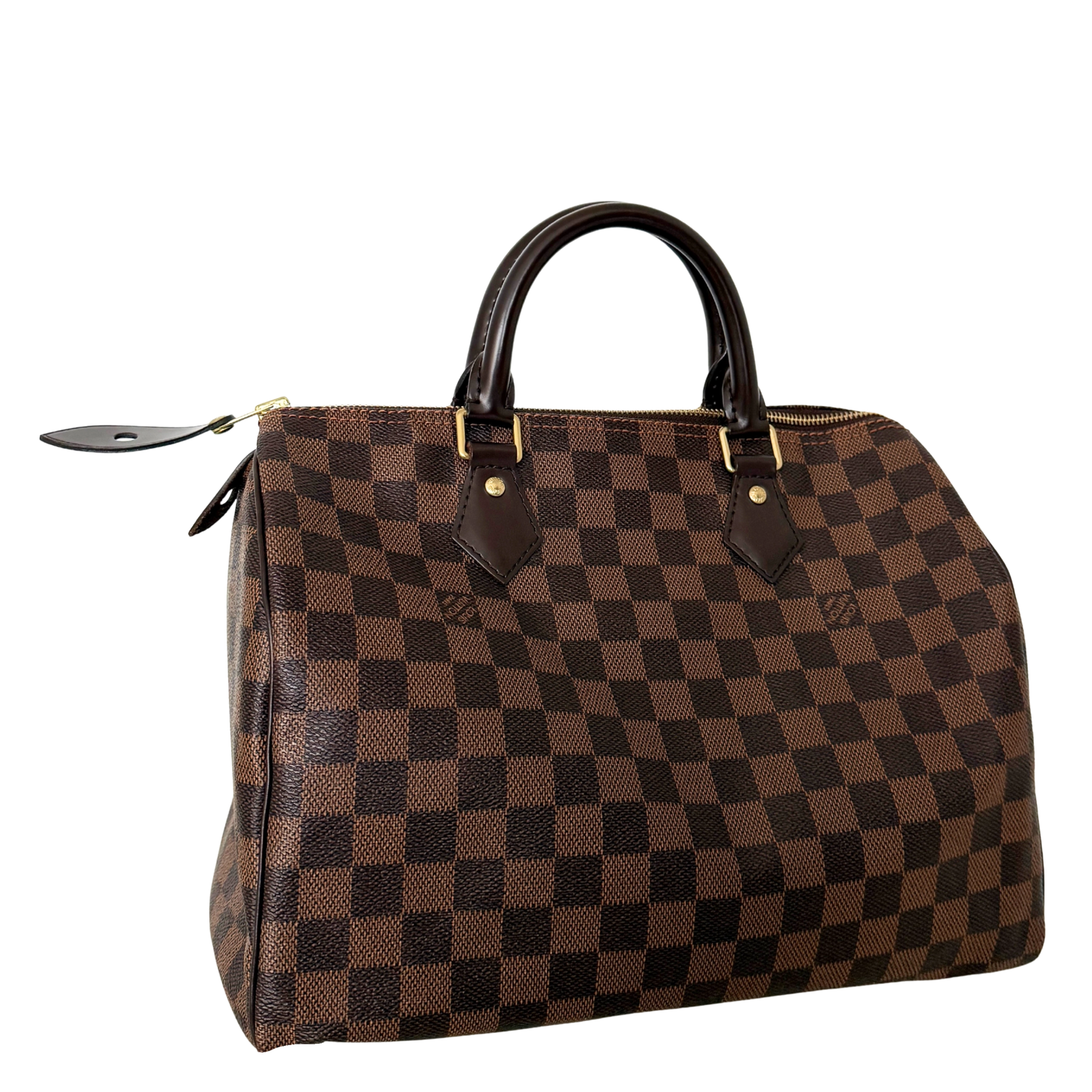 Louis Vuitton Speedy 30 Damier Ebene N41364 Braun / sehr gut Louis Vuitton