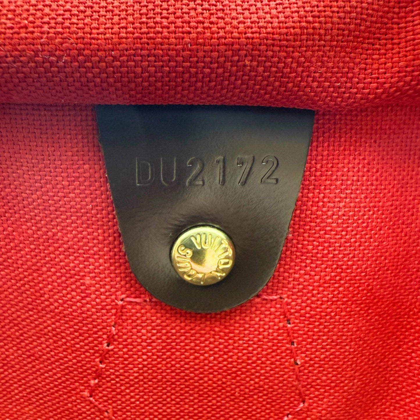 Louis Vuitton Speedy 30 Damier Ebene Braun / sehr gut Louis Vuitton