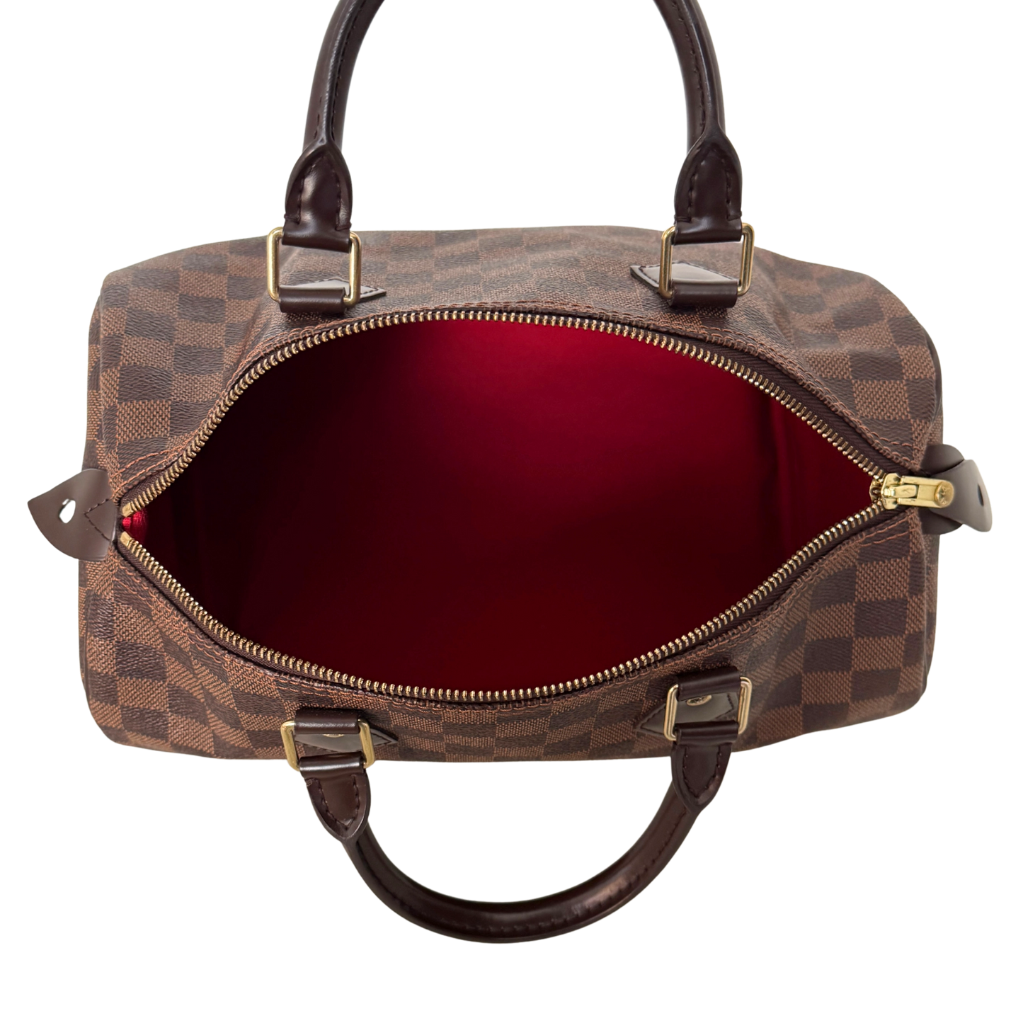 Louis Vuitton Speedy 30 Damier Ebene N41364 Braun / sehr gut Louis Vuitton
