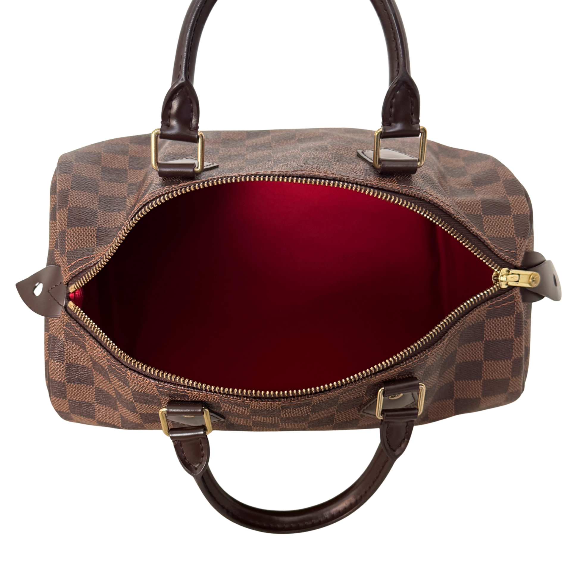 Louis Vuitton Speedy 30 Damier Ebene N41364 Braun / sehr gut Louis Vuitton