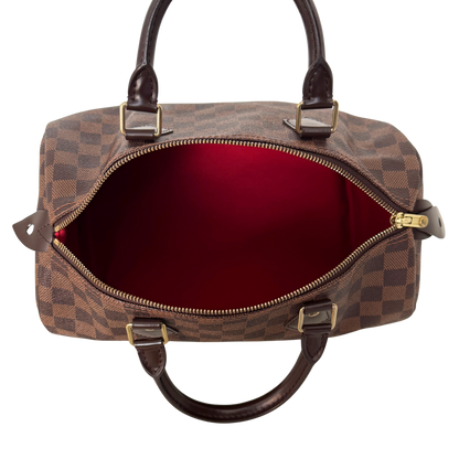 Louis Vuitton Speedy 30 Damier Ebene N41364 Braun / sehr gut Louis Vuitton