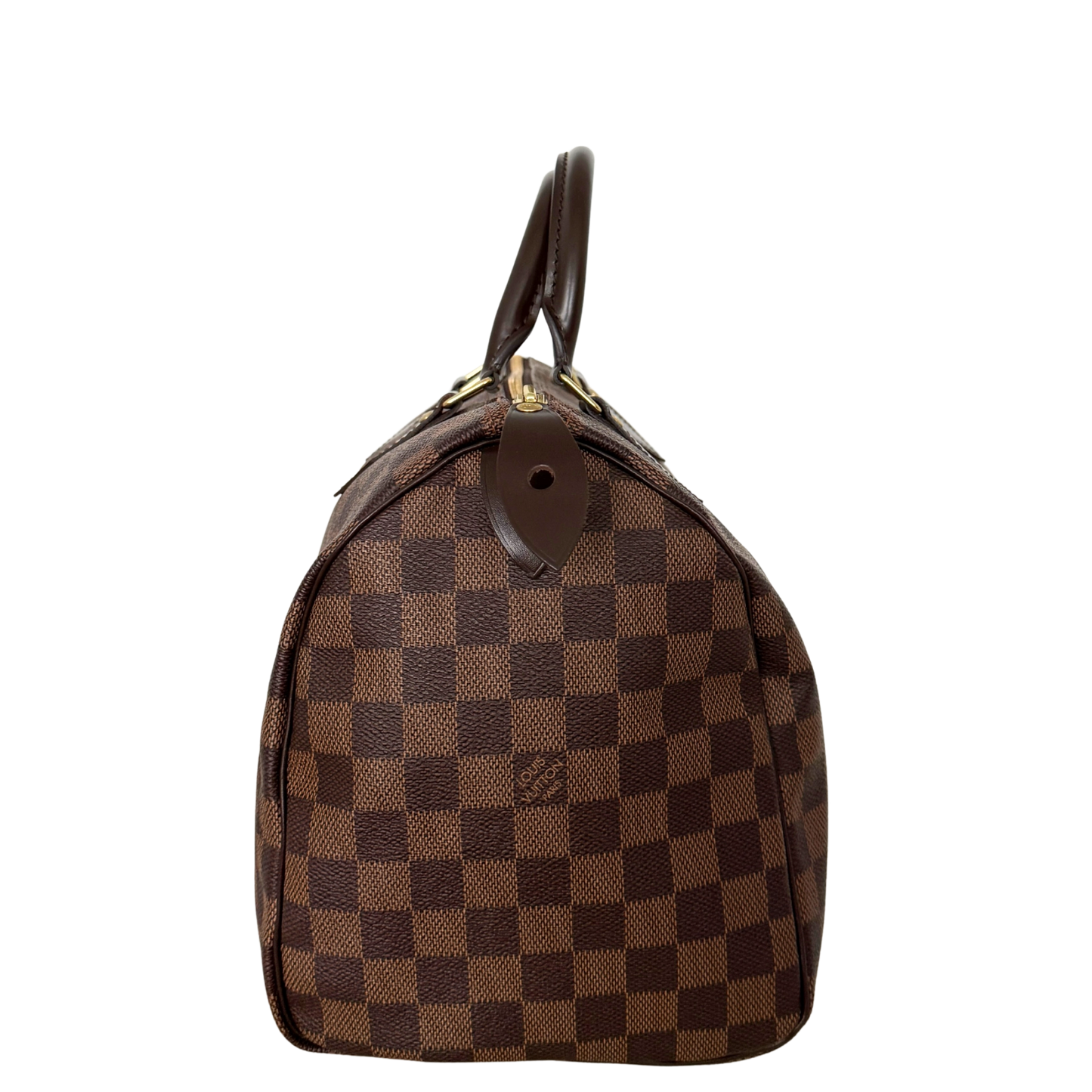 Louis Vuitton Speedy 30 Damier Ebene Braun / sehr gut Louis Vuitton