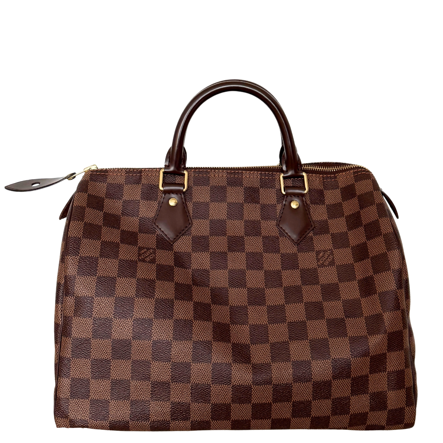 Louis Vuitton Speedy 30 Damier Ebene N41364 Braun / sehr gut Louis Vuitton
